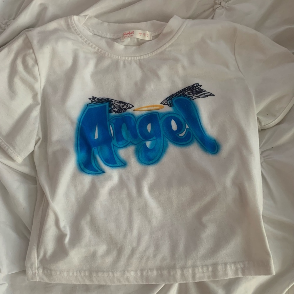 Size small angel crop top!
